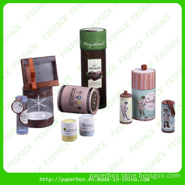 Round Box/Paper Tube Box/Round Gift Box (fxs-309)